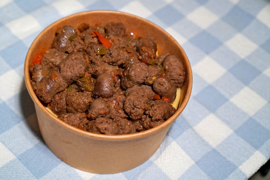 Pasta Red Sauce with Beef Sausage