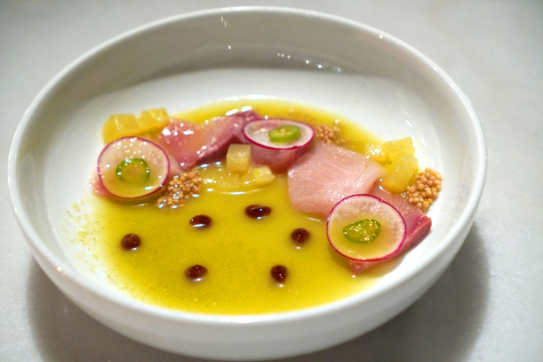 Hamachi Crudo