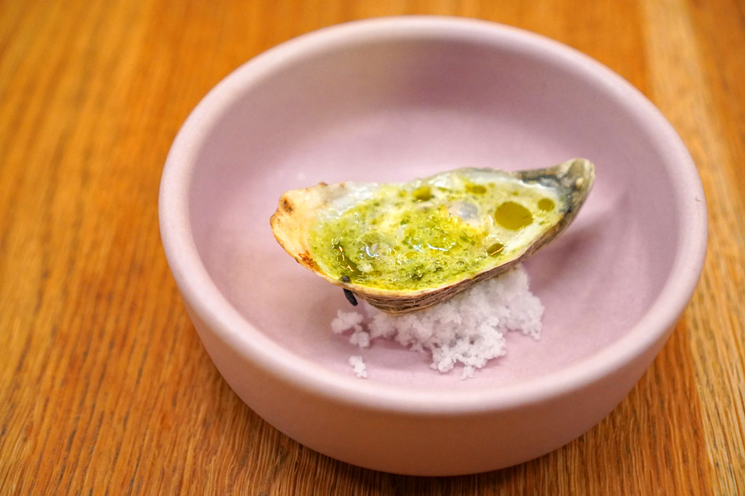 Oyster with Arak Butter