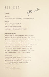 Addison Menu