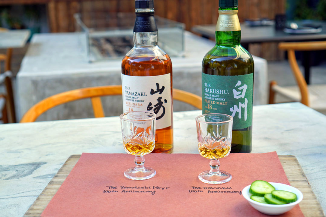 The Yamazaki & The Hakushu 100th Anniversary Editions