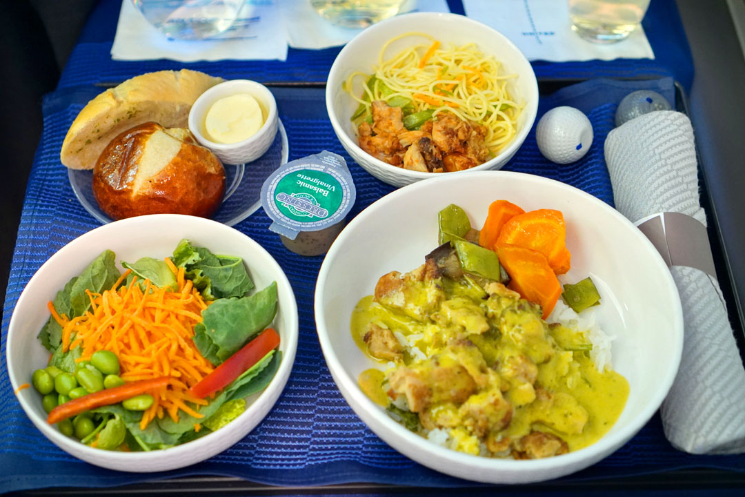 United Polaris Business Meal