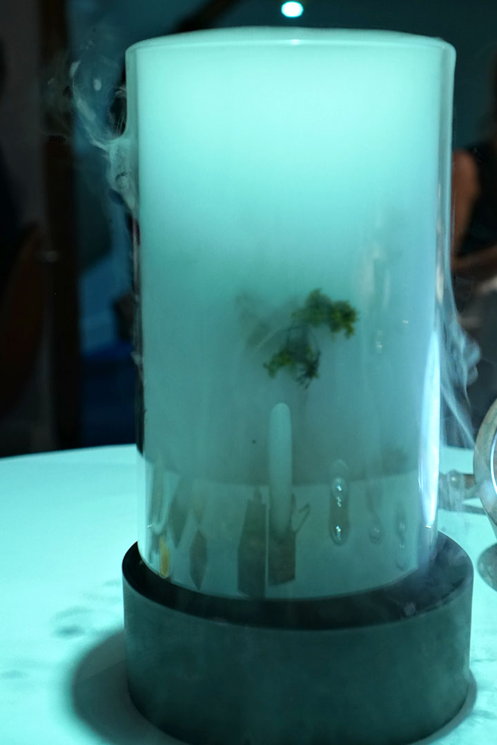 Jelly of Quail (Terrarium with Smoke)