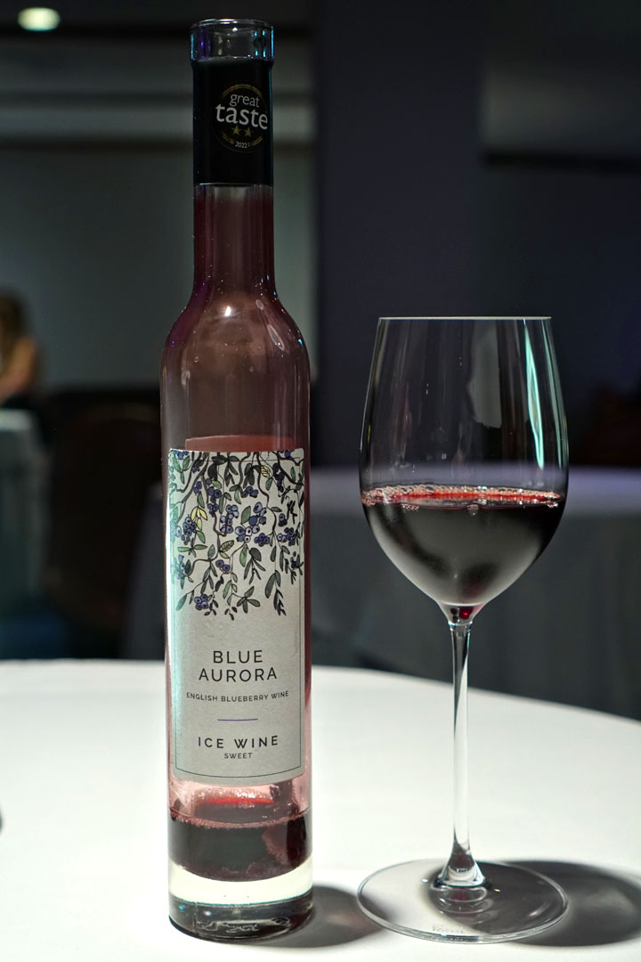 Blue Aurora Ice Wine Blueberry, UK, 2019