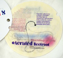 Sensorium Card: Aerated Beetroot