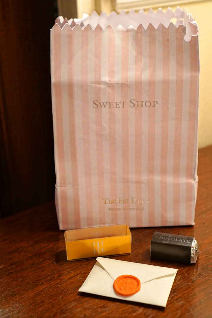 The Fat Duck Sweet Shop Bag