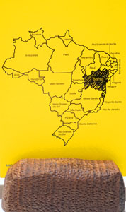 Moqueca Card (Map of Brazil)