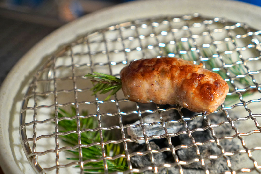 Duck Sausage (On Grill)