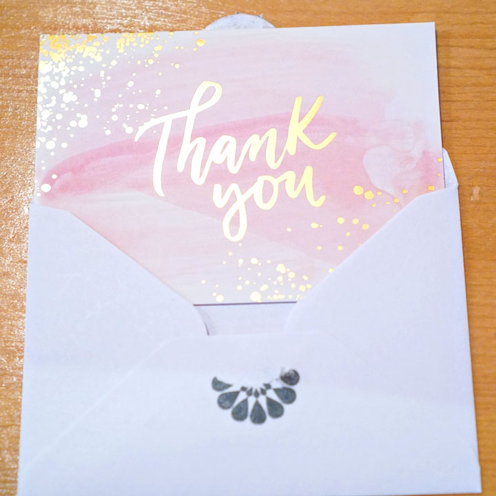 Sushi Sonagi Thank You Card (In Envelope)