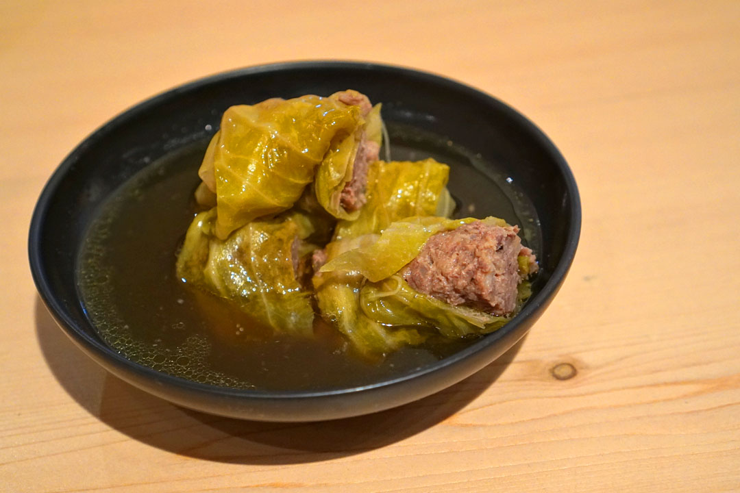 Lamb and Sour Cabbage Rolls