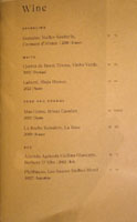 Pascual Wine List
