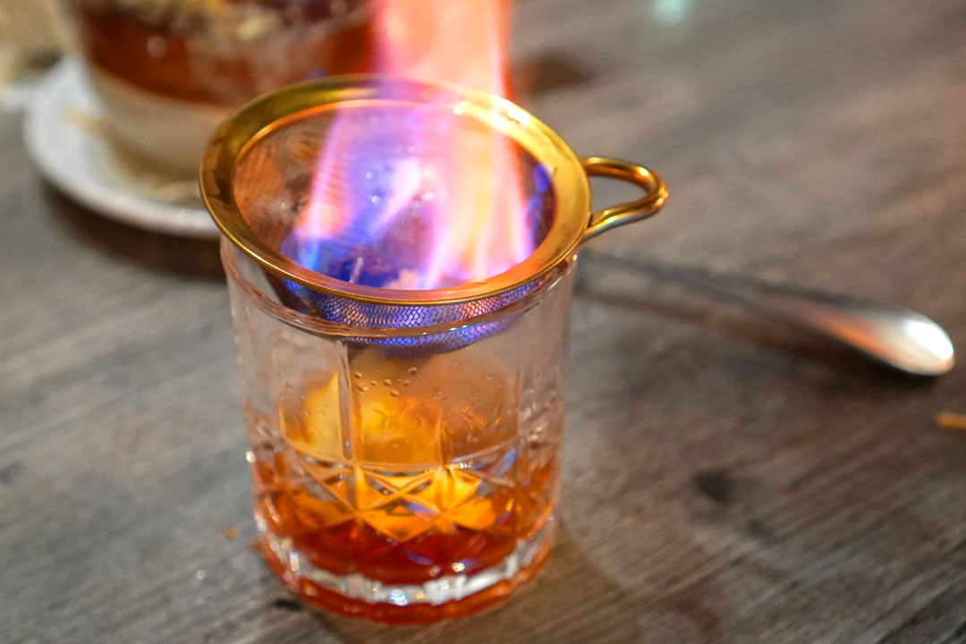 Burnt Spiced Tea (Flaming)
