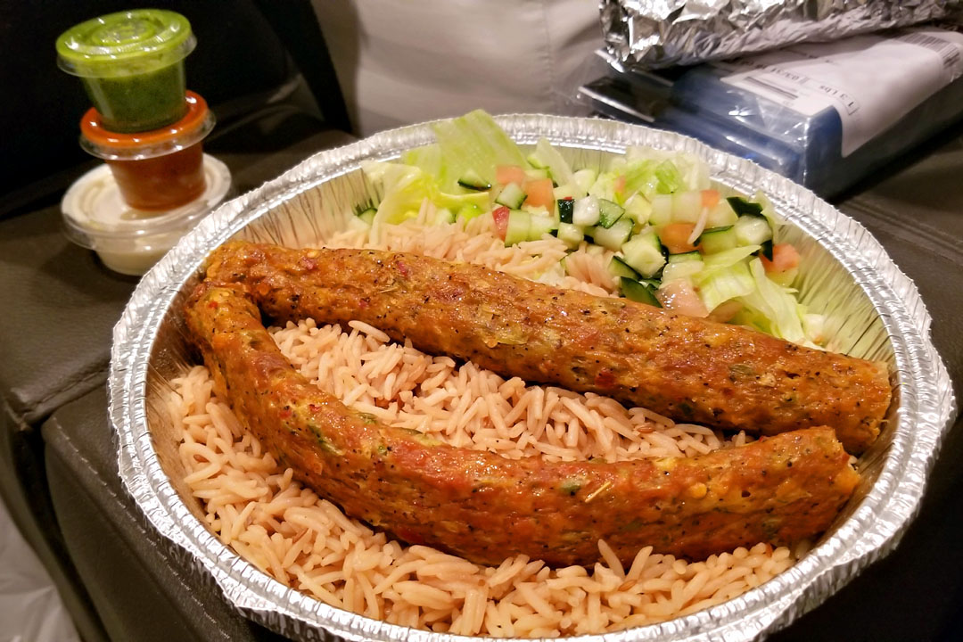 Kofta Kabab Platter