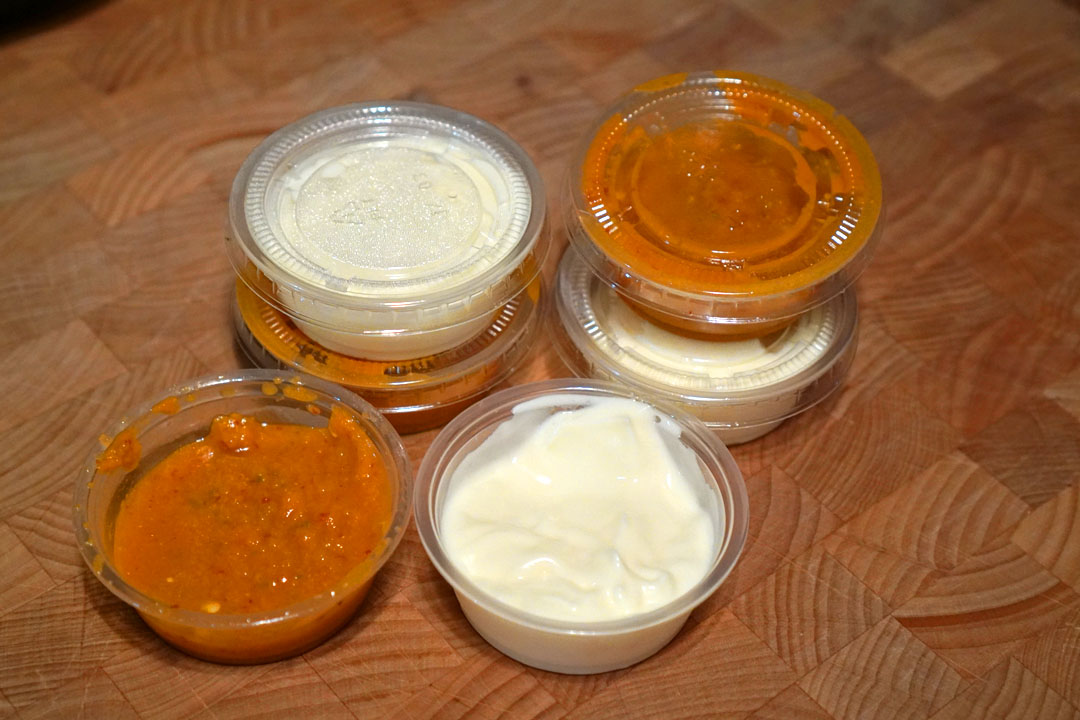 Borjstar Shawarma Shop Sauces