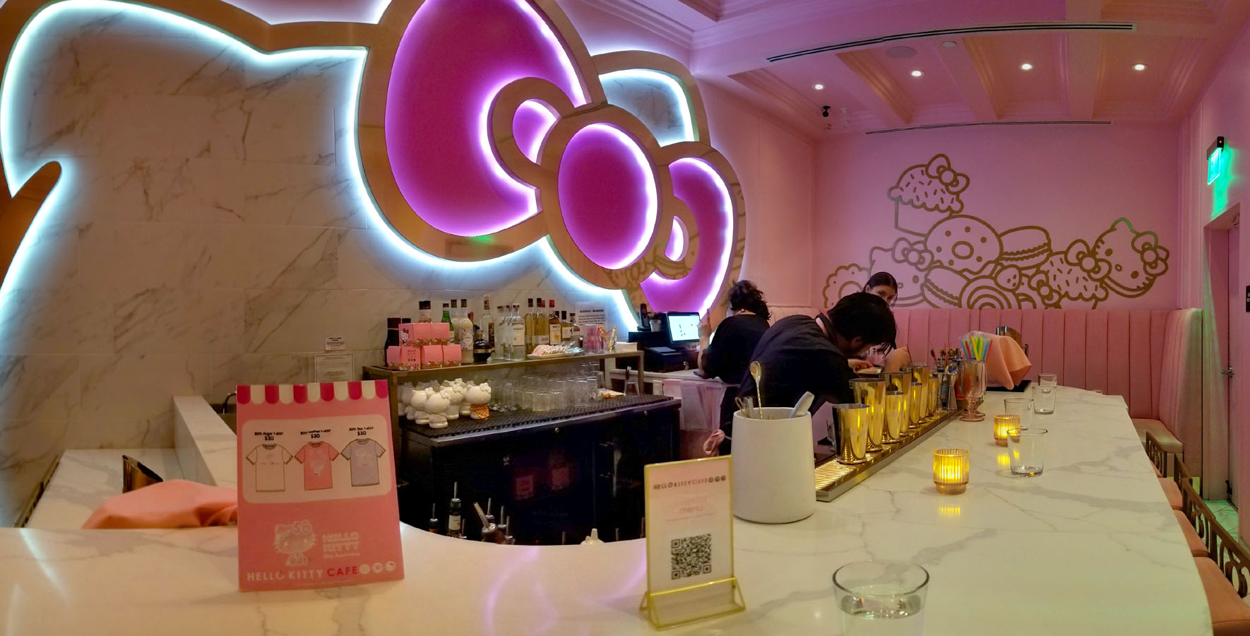 The Bow Room at Hello Kitty Grand Cafe Interior