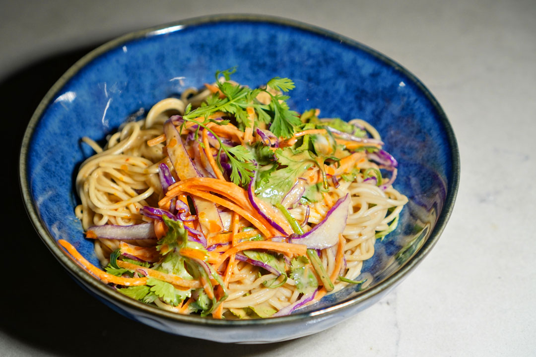 Chilled Sesame Peanut Noodles