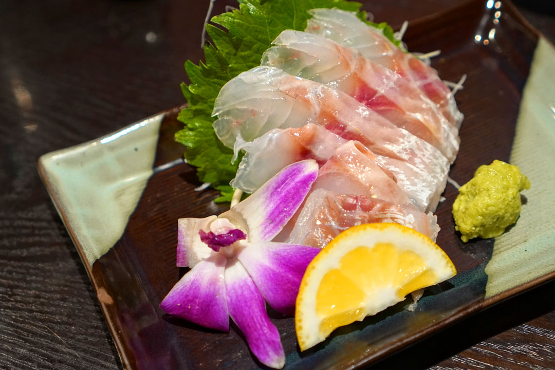 Sea Bream Tai Sashimi