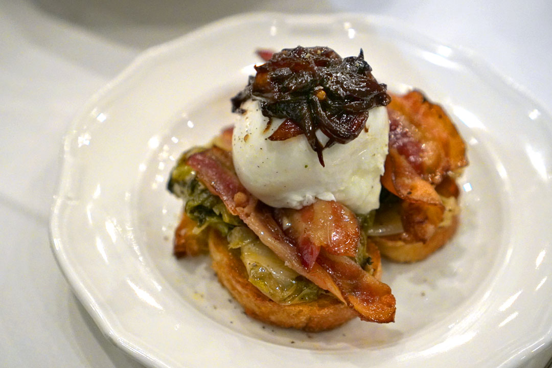 Burrata & Bacon