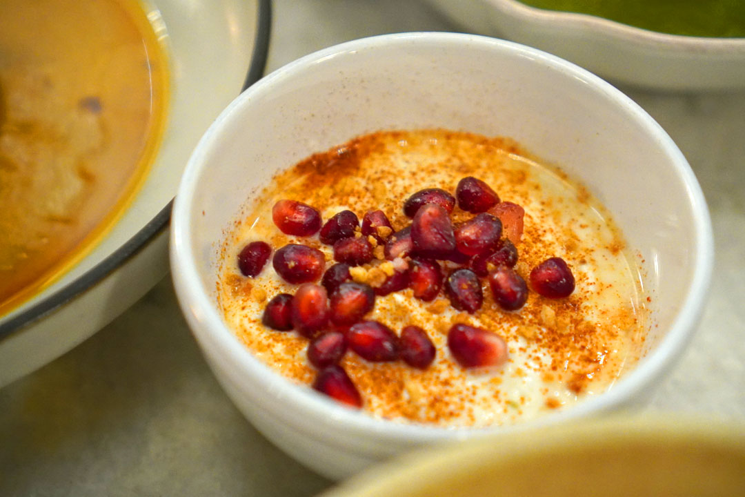 Pomegranate Raita