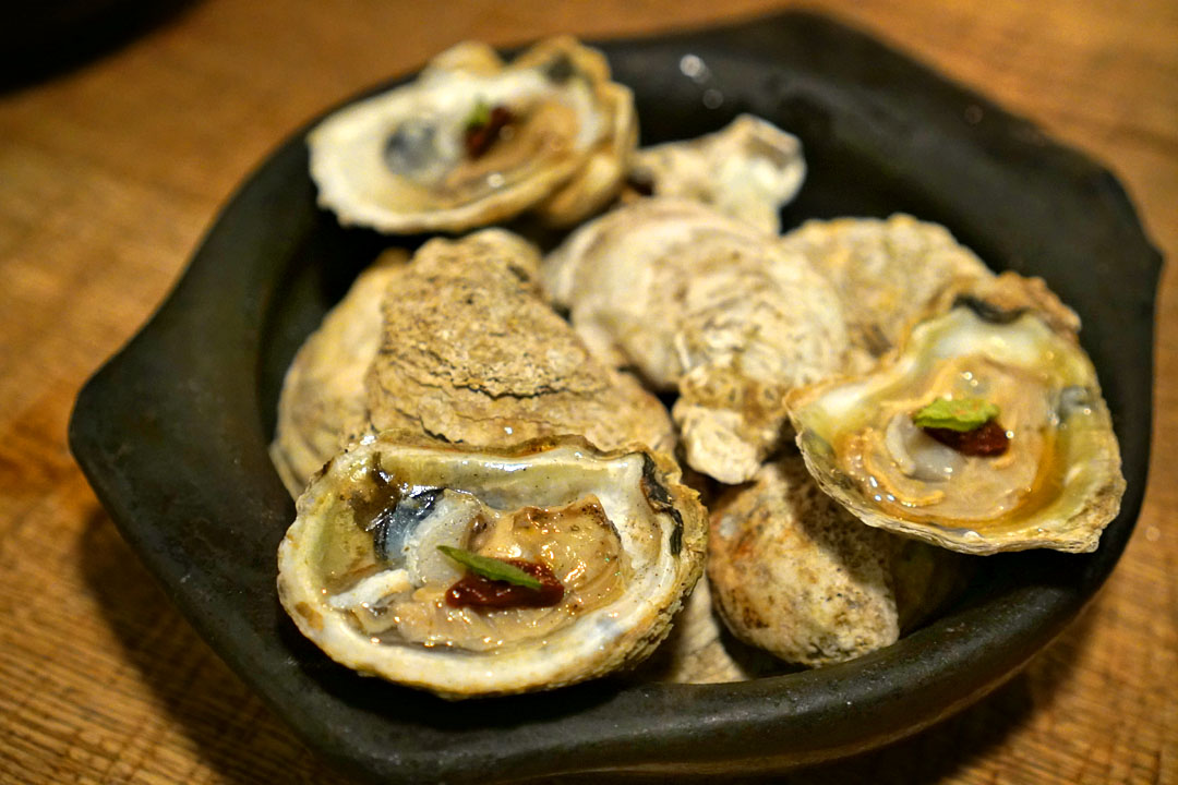 FLAME-SEARED OYSTERS (3PC)