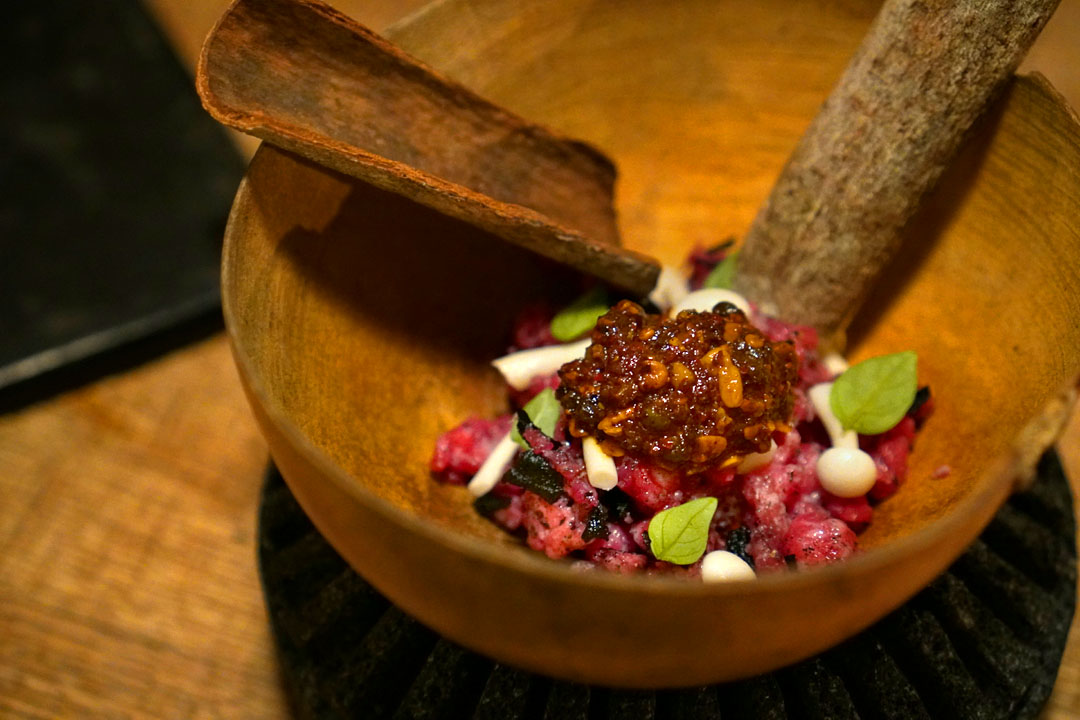 GRASS-FED WAGYU BEEF TARTARE