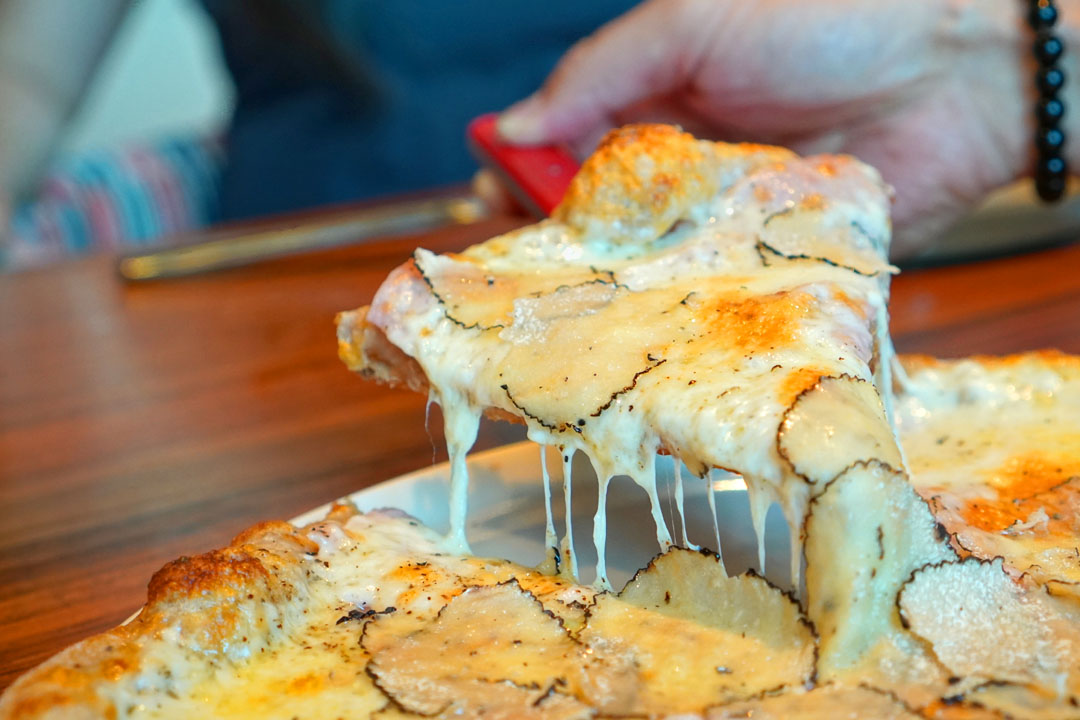 Croque Monsieur (Lifting a Slice)