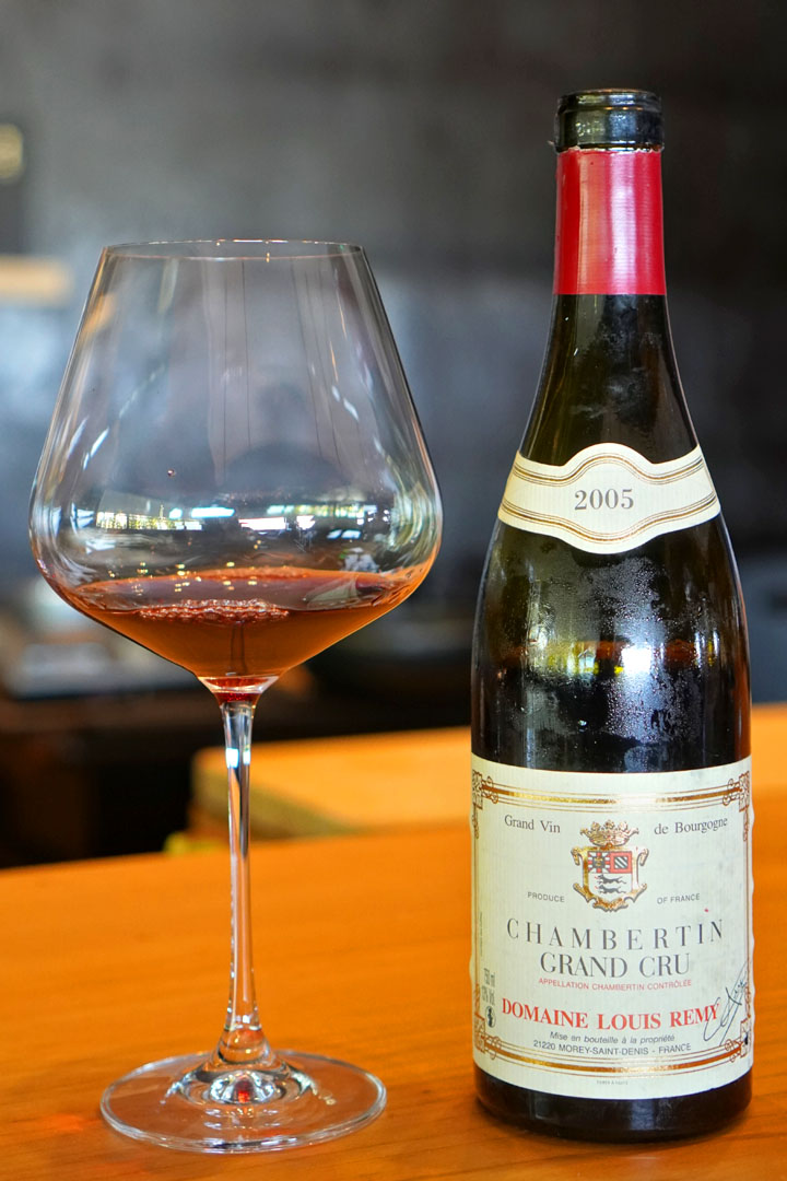 2005 Domaine Louis Remy Chambertin Grand Cru