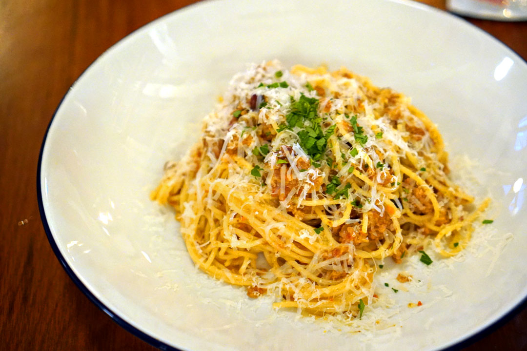 Spaghetti Bolognese à la Japonaise