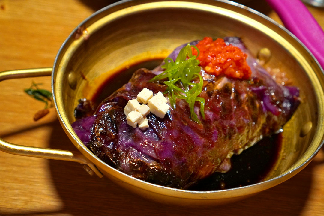 MAPO TOFU STUFFED CABBAGE