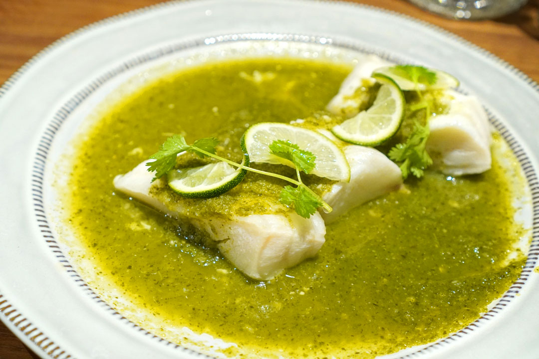 Lime Steamed Chilean Sea Bass