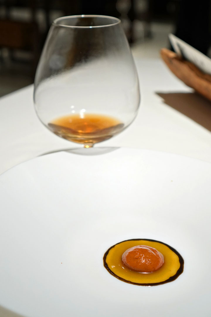 Consommé and Romesco Miso