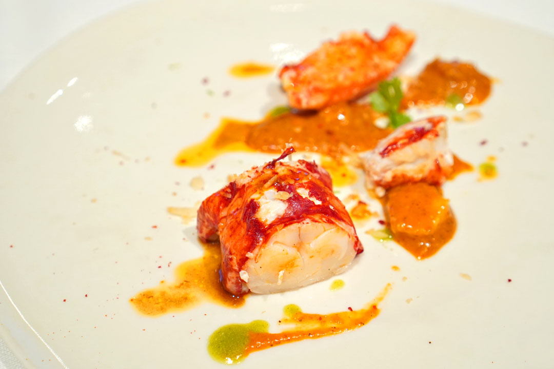 Lobster · romesco