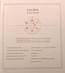 Calima Single Origin