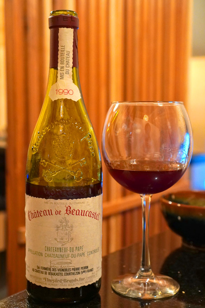 1990 Château de Beaucastel Châteauneuf-du-Pape