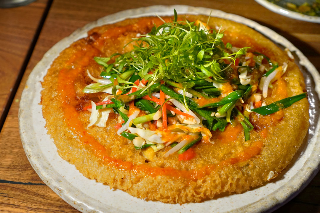 Seafood Pancake