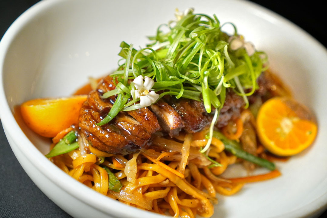 Crispy Duck Pancit