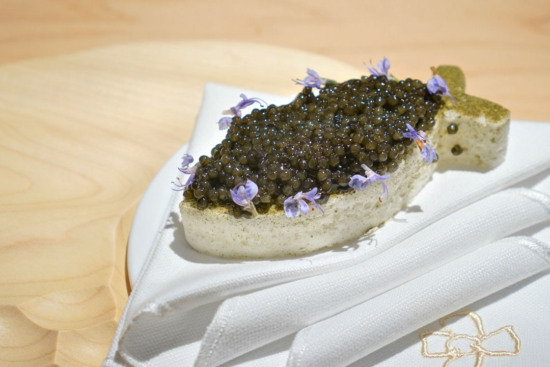 Dashi & caviar