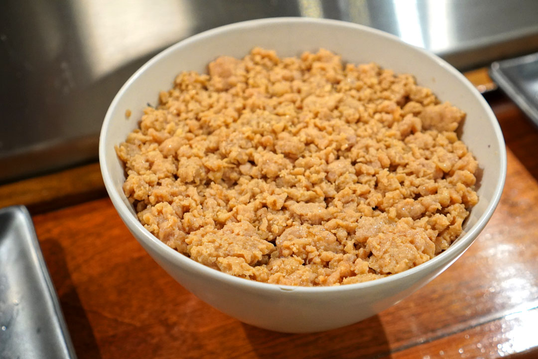 Ground Chicken Rice Bowl