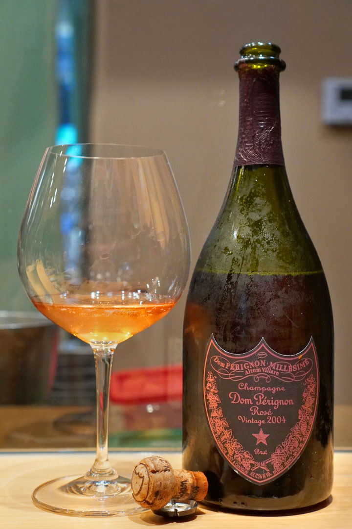 2004 Dom Pérignon Champagne Rosé