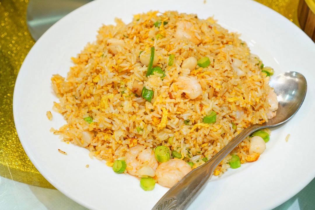 X.O醬海鮮炒飯 Seafood Fried Rice w/X.O. Hot Sauce
