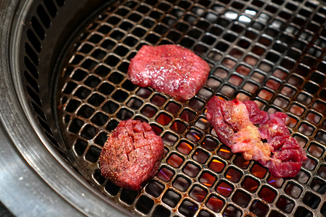3 Beef Tongues (Thin, Thick & Tongue Kalbi) – On the Grill