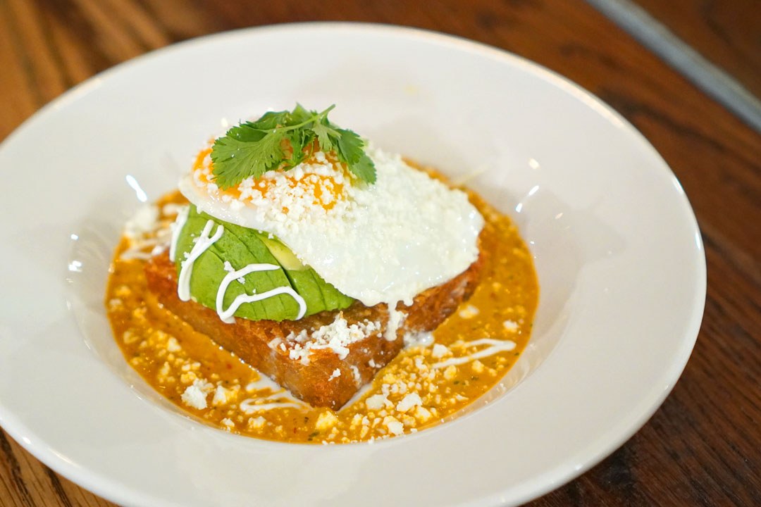 Crispy Hashbrown Chilaquiles