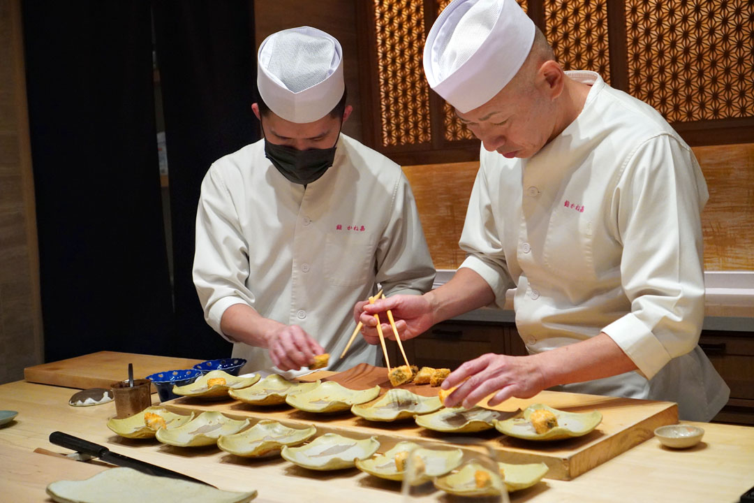 Plating Fried Fish