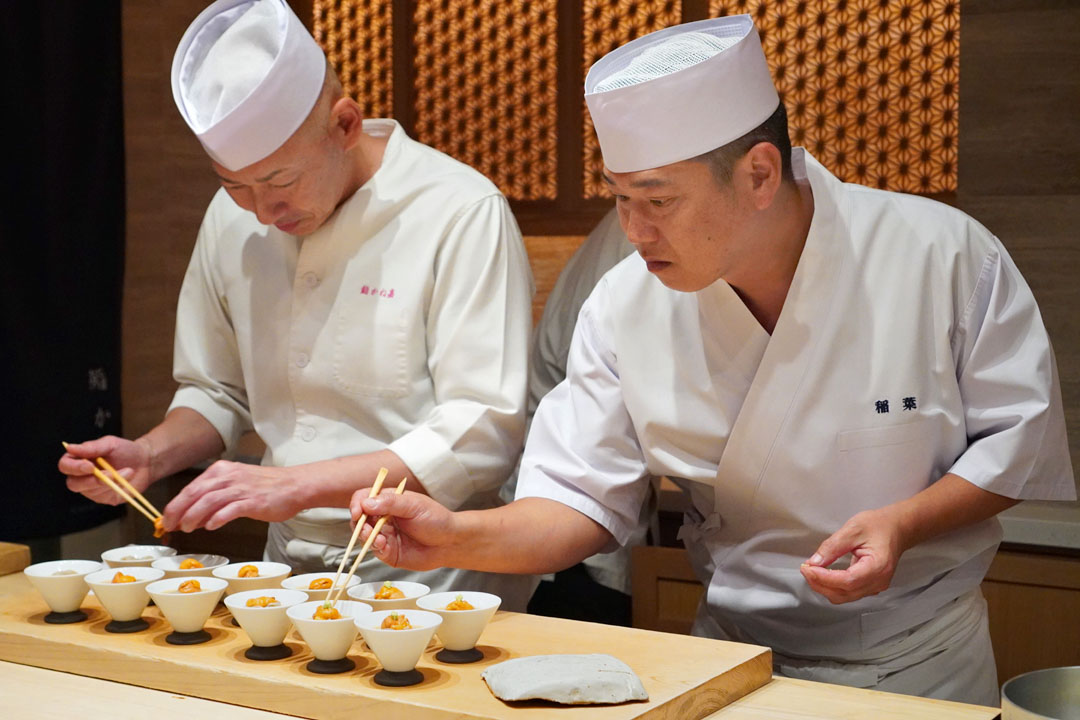 Preparing Soba Course