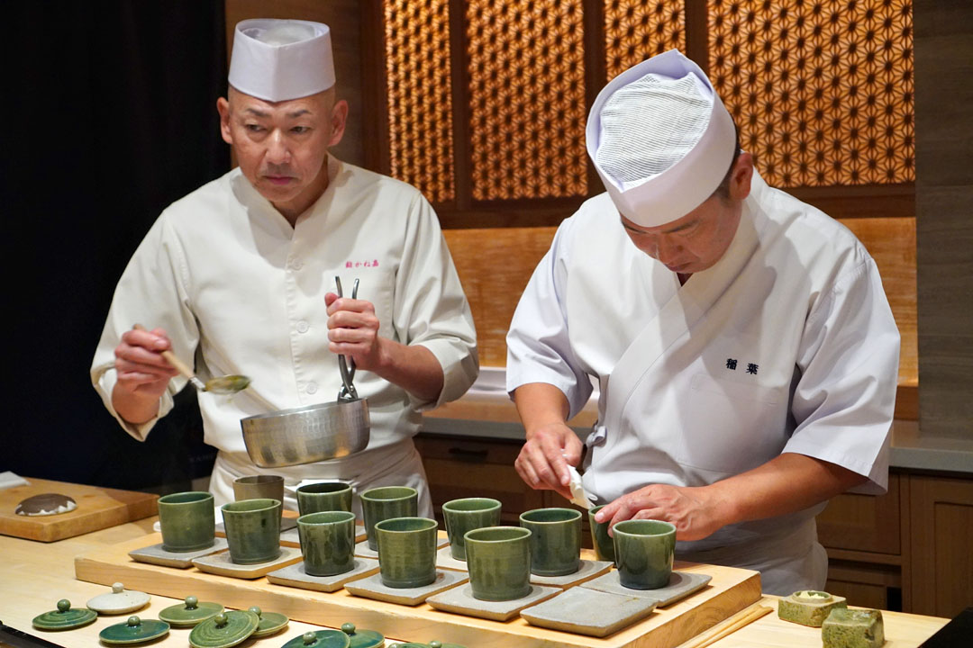 Ladling Chawanmushi
